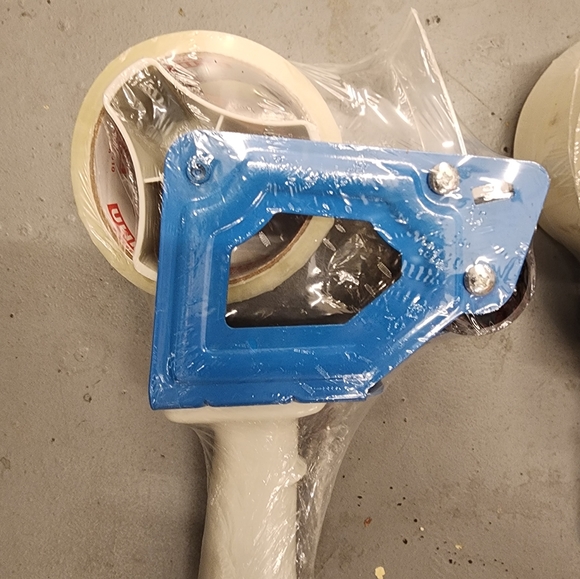 Clear Packing Tape And Tape Gun Dispenser Shipping Tape Box Tape &  Tape Gun - Picture 4 of 5